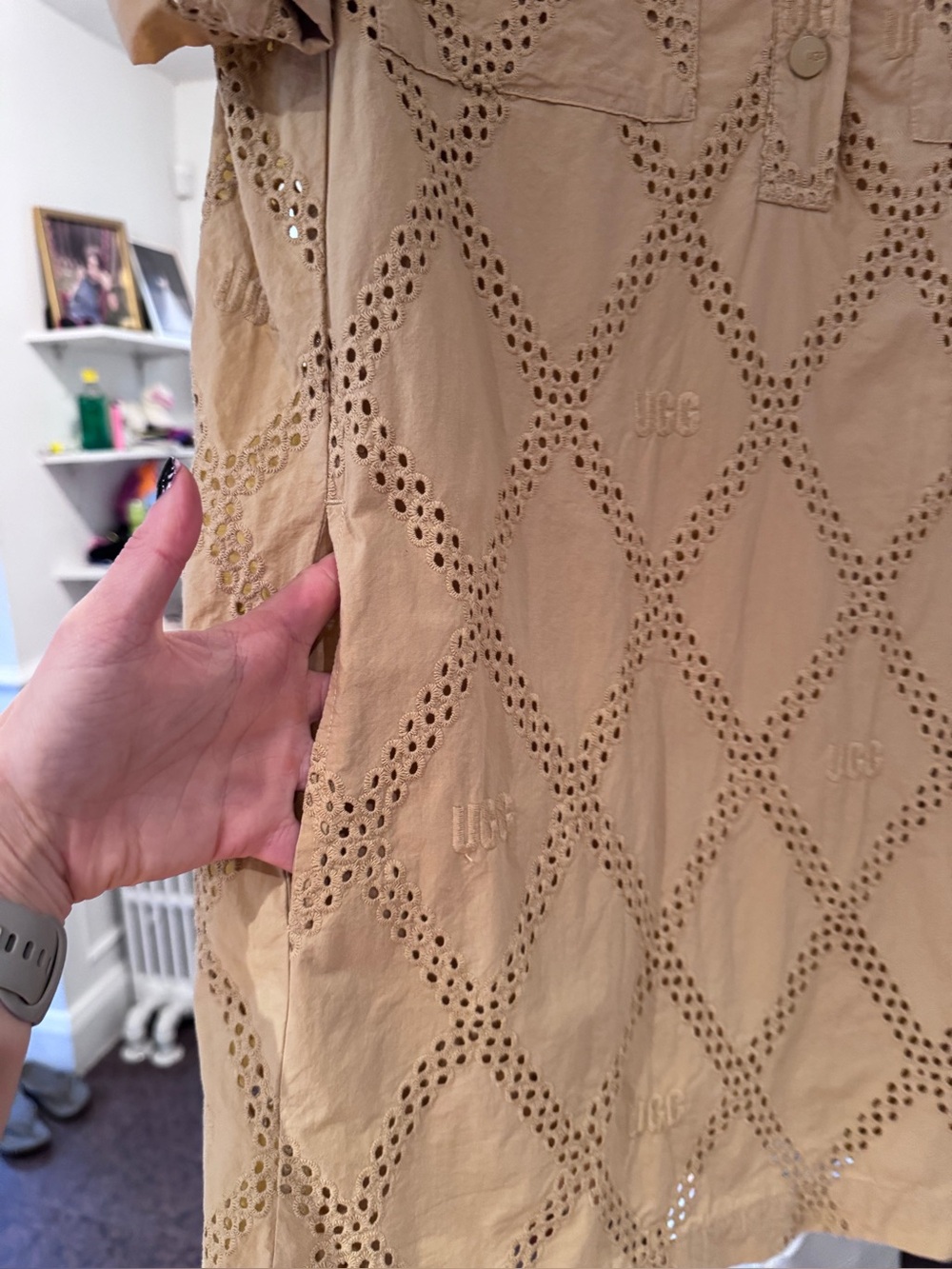 UGG eyelet mini dress - Picture 4 of 11